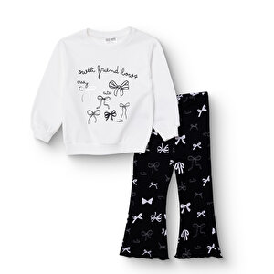 HelloBaby Sweatshirt - T, Ekru, 3 - 6 Ay