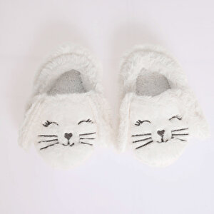 Kız Bebek Tavşan  Panduf Wellsoft Örme