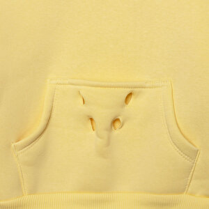 Kız Bebek Teddy Bear Eşofman Takımı Kapüşonlu Uzun Kol Lastikli Paça