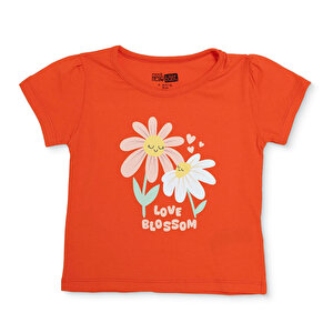 HelloBaby, Tshirt, Mercan, 3 - 6 Ay