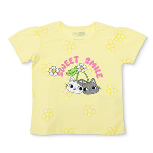 HelloBaby, Tshirt, Sarı, 3 - 6 Ay