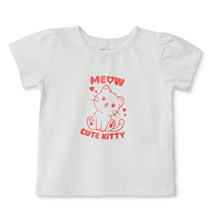HelloBaby, Tshirt, Ekru, 3 - 6 Ay HelloBaby, Tshirt, Ekru, 3 - 6 Ay