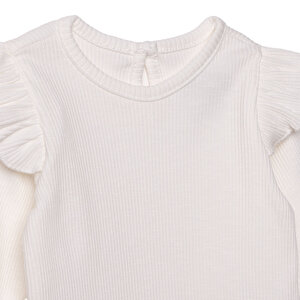 Kız Bebek Uzun Kol Body Bisiklet Yaka