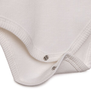 Kız Bebek Uzun Kol Body Bisiklet Yaka