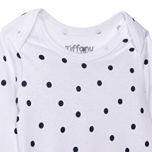 Kız Bebek Uzun Kol Body Çıtçıtlı Zarf Yaka