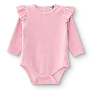 HelloBaby Uzun Kol Body, Pembe, 1 - 3 Ay