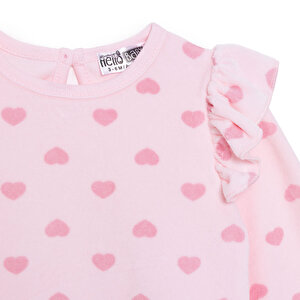 Kız Bebek Uzun Kol Body Kadife Bisiklet Yaka Uzun Kol Kız Bebek Uzun Kol Body Kadife Bisiklet Yaka Uzun Kol