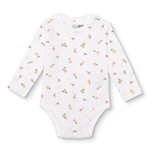 Kız Bebek Uzun Kol Body Ribana Çıtçıtlı Yaka Uzun Kol Kız Bebek Uzun Kol Body Ribana Çıtçıtlı Yaka Uzun Kol