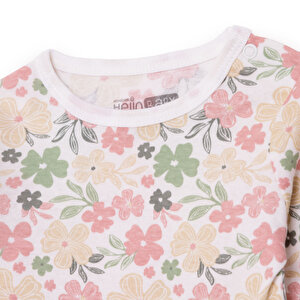 Kız Bebek Uzun Kol Body Ribana Çıtçıtlı Yaka Kız Bebek Uzun Kol Body Ribana Çıtçıtlı Yaka