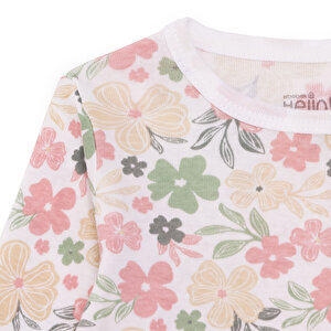 Kız Bebek Uzun Kol Body Ribana Çıtçıtlı Yaka Kız Bebek Uzun Kol Body Ribana Çıtçıtlı Yaka