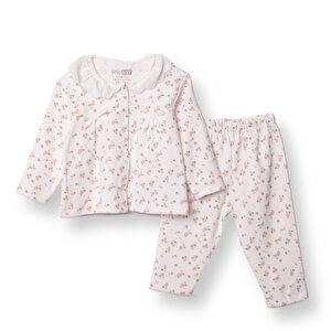 HelloBaby Uzun Kol Pija, Pembe, 3 - 6 Ay HelloBaby Uzun Kol Pija, Pembe, 3 - 6 Ay