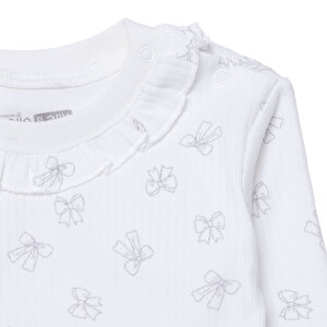 Kız Bebek Uzun Kol Pijama Takımı İnterlok Bisiklet Yaka Uzun Kol Reçme Paça Kız Bebek Uzun Kol Pijama Takımı İnterlok Bisiklet Yaka Uzun Kol Reçme Paça