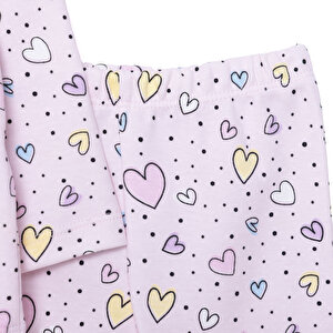 Kız Bebek Uzun Kol Pijama Takımı İnterlok Gömlek Yaka Uzun Kol Reçme Paça Kız Bebek Uzun Kol Pijama Takımı İnterlok Gömlek Yaka Uzun Kol Reçme Paça