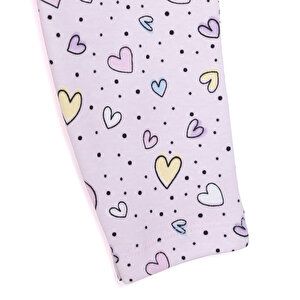 Kız Bebek Uzun Kol Pijama Takımı İnterlok Gömlek Yaka Uzun Kol Reçme Paça Kız Bebek Uzun Kol Pijama Takımı İnterlok Gömlek Yaka Uzun Kol Reçme Paça