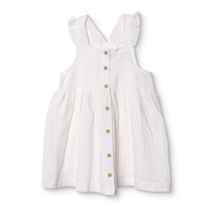 HelloBaby Vintage Girl Beyaz, 6 - 9 Ay