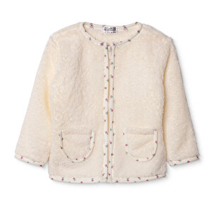 HelloBaby Welsoft Hırka, Ekru, 6 - 9 Ay