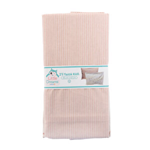 Kız Bebek Yastık Kılıfı Poplin 35x45cm Kız Bebek Yastık Kılıfı Poplin 35x45cm