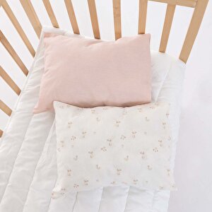 Kız Bebek Yastık Kılıfı Poplin 35x45cm Kız Bebek Yastık Kılıfı Poplin 35x45cm