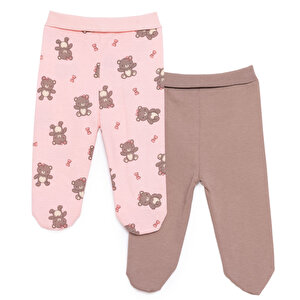 Kız Bebek Yenidoğan 2li Patikli Alt Kız Bebek Yenidoğan 2li Patikli Alt