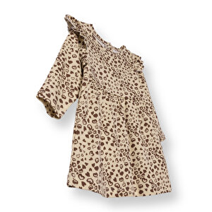 Kız Bebek Yenidoğan Elbise Bisiklet Yaka Uzun Kol Reçme Paça Kız Bebek Yenidoğan Elbise Bisiklet Yaka Uzun Kol Reçme Paça