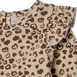 Kız Bebek Yenidoğan Elbise Bisiklet Yaka Uzun Kol Reçme Paça Kız Bebek Yenidoğan Elbise Bisiklet Yaka Uzun Kol Reçme Paça