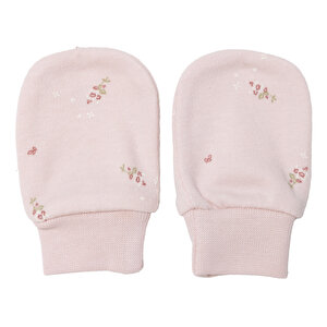 Kız Bebek Yenidoğan Tiny Florist Eldiven İnterlok Kumaş Kız Bebek Yenidoğan Tiny Florist Eldiven İnterlok Kumaş