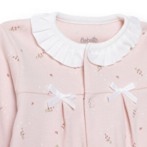 Kız Bebek Yenidoğan Tiny Florist Sweatshirt-Patikli Alt Süprem Fırfırlı Yaka Uzun Kol Kız Bebek Yenidoğan Tiny Florist Sweatshirt-Patikli Alt Süprem Fırfırlı Yaka Uzun Kol