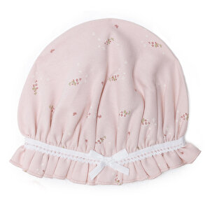 Kız Bebek Yenidoğan Tiny Florist Tulum-Şapka İnterlok Fırfırlı Yaka Uzun Kol Patikli Paça Kız Bebek Yenidoğan Tiny Florist Tulum-Şapka İnterlok Fırfırlı Yaka Uzun Kol Patikli Paça