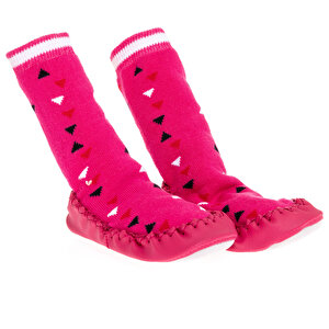 Minissa Kız Çarık Çorap, Pembe, 21-22