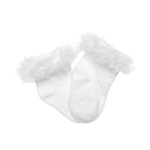 Kız Dantelli Çorap Kız Bebek