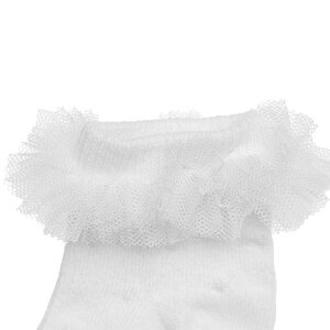 Kız Dantelli Çorap Kız Bebek