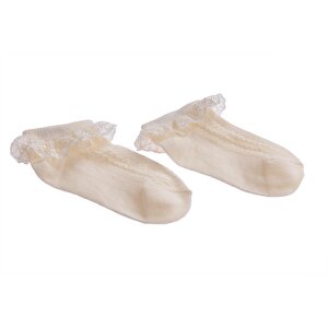 Kız Dantelli Çorap Kız Bebek Kız Dantelli Çorap Kız Bebek