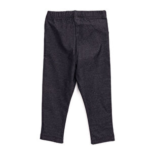 Kız Denim Görünümlü Tayt Kız Bebek