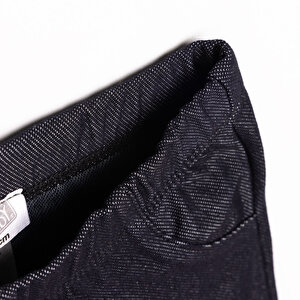 Kız Denim Görünümlü Tayt Kız Bebek