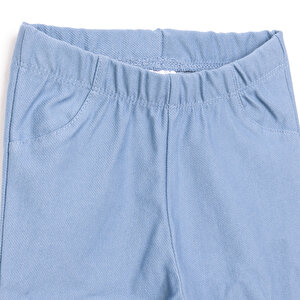 Kız Denim Görünümlü Tayt Kız Bebek Kız Denim Görünümlü Tayt Kız Bebek