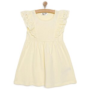 HelloBaby Basic Elbise, Bej, 9 Ay