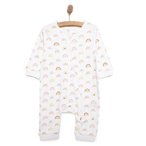 HelloBaby Kız Gökkuşağı Dese, Ekru, 6 Ay