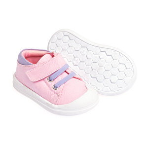 Kız Bebek İlk Adım Ayakkabı Cırt Cırtlı Kız Bebek İlk Adım Ayakkabı Cırt Cırtlı