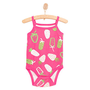HelloBaby Çilek İp Askılı B, Pembe, 3 Ay HelloBaby Çilek İp Askılı B, Pembe, 3 Ay