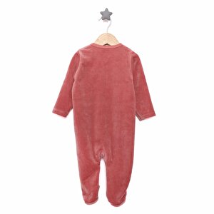 Kız Kadife Patikli Tulum Kız Bebek Kız Kadife Patikli Tulum Kız Bebek