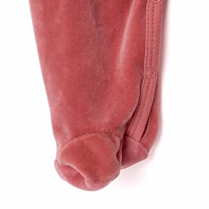 Kız Kadife Patikli Tulum Kız Bebek Kız Kadife Patikli Tulum Kız Bebek