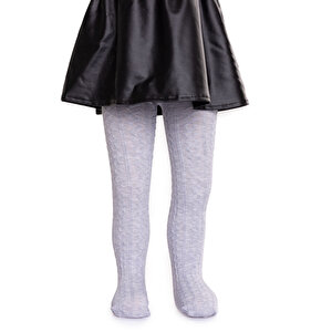 HelloBaby Kız Külotlu Çora, Gri, 6-12 Ay