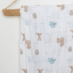 Kız Müslin Battaniye Kız Bebek