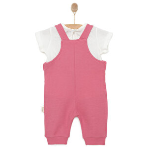 Kız Salopet-Tshirt Kız Bebek