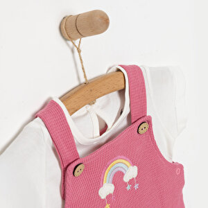 Kız Salopet-Tshirt Kız Bebek