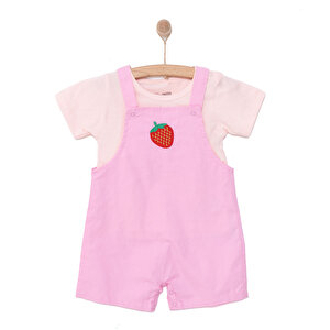 HelloBaby Yenidoğan Şort Sa, Pembe, 3 Ay