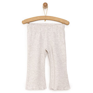Luess Kız Tayt, Beige Melange, 9 Ay
