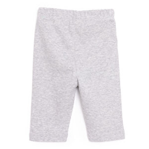 Kız Bebek Tayt Reçme Paça Gri Melanj