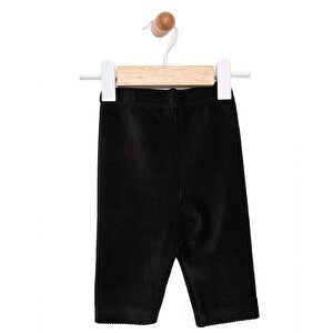 Kız Bebek Tayt Fitilli Kadife Örme Reçme Paça