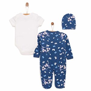 Kız Tulum-Body-Şapka Kız Bebek